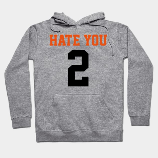 I hate you too Hoodie by who_rajiv